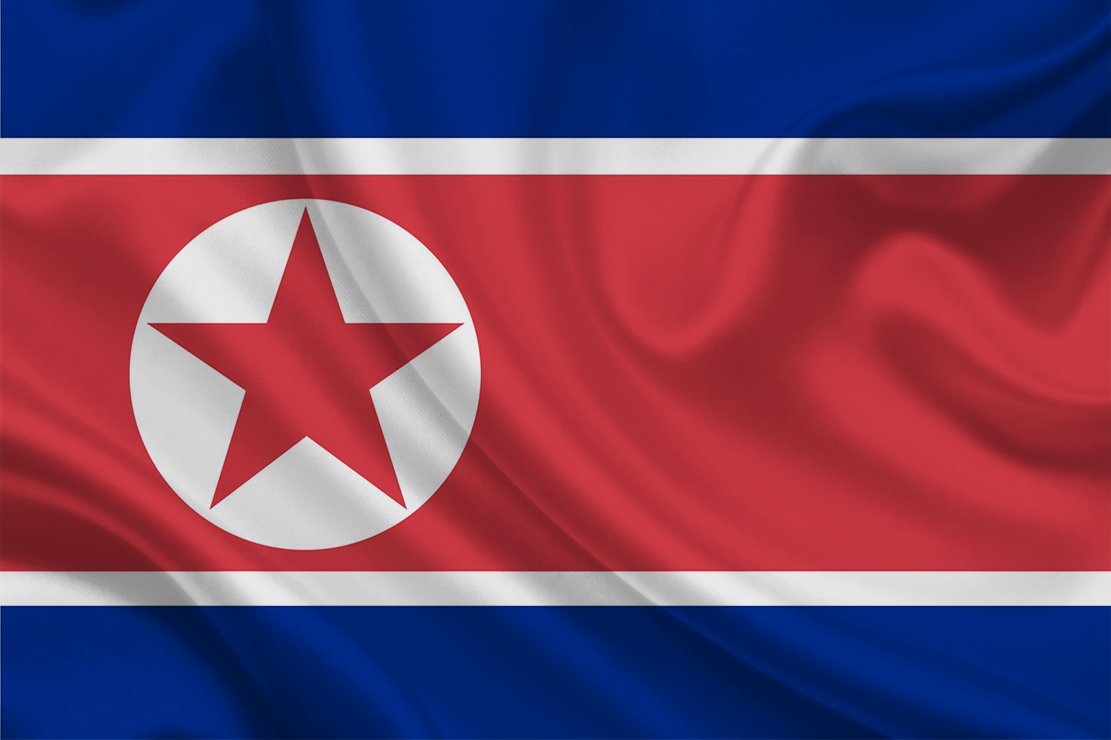 Bandeira da Coreia do Norte - Ecco Bandeiras