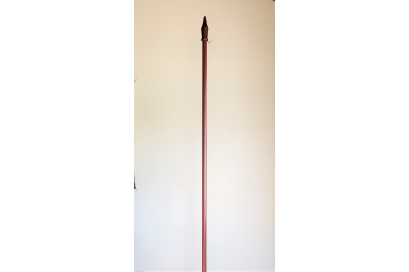 Mastro Alumínio Imbuia 200cm