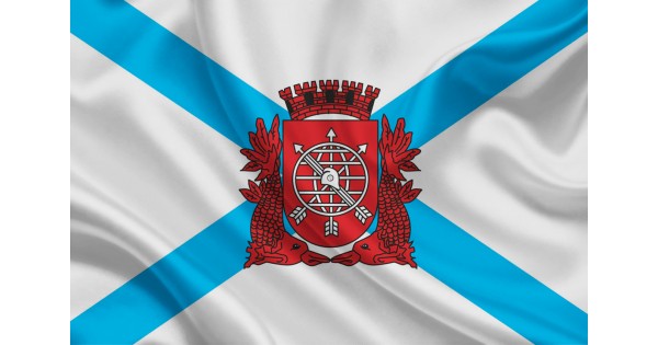 Bandeira oficial da cidade de Rio de Janeiro - Ecco Bandeiras