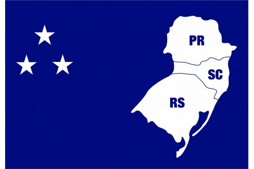 Bandeira do Movimento o Sul é Meu País
